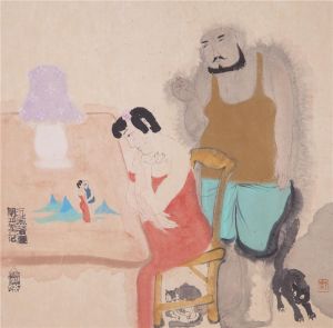 Adam and Eve - Contemporary Chinese Painting Art