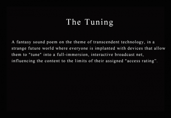 Jeff Green's Contemporary Multimedia - The Tuning