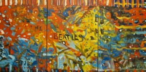Contemporary Artwork by Deryk Houston - The Beatles