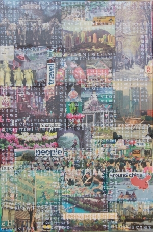 Contemporary Paintings - Collage Treasures to Share