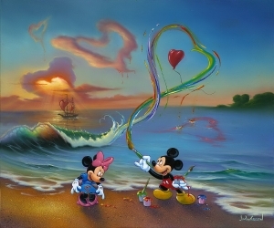 Contemporary Oil Painting - Mickey The Hopeless 