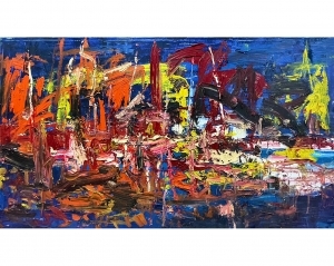 Contemporary Oil Painting - Abstract Expressionist 9