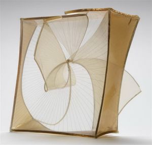 Contemporary Artwork by Naum Gabo - Construction in space crystal 1939