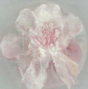 Contemporary Oil Painting - Zen Flowers 2