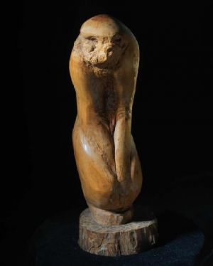 Contemporary Artwork by Tian Xinfeng - Standing Monkey